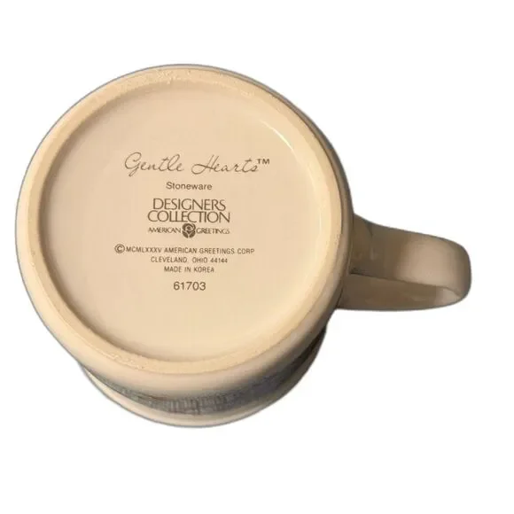 Sharing makes Christmas Special Gentle Hearts coffee cup American Greetings - Picture 4 of 5